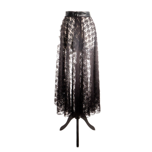 SiaLinda: Rock Oceana XV, Spitze, transparent, auch als Überrock - SiaLinda.com